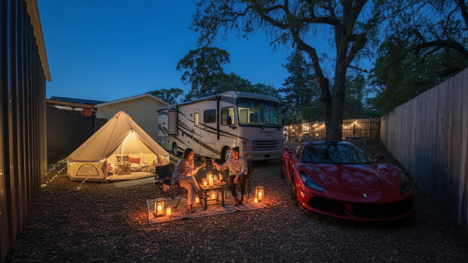 Kick back and relax - Lakeport, California - glamping.directory