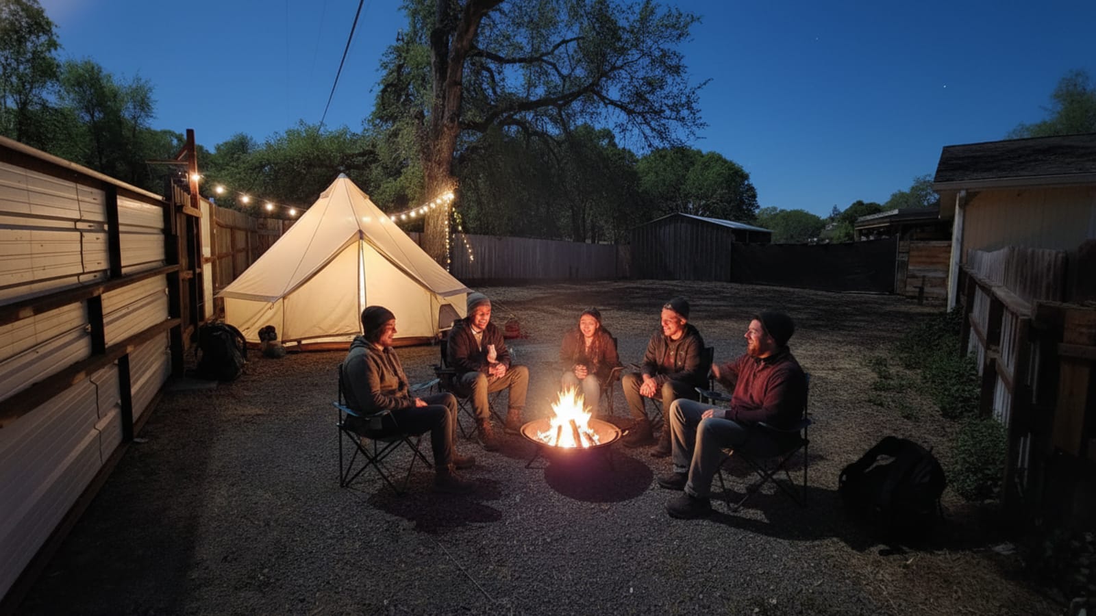 Kick back and relax - Lakeport, California - glamping.directory