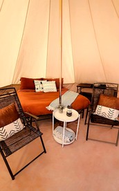 Gorgeous Off-Grid Glamping Tent for an Unforgettable Vacation by the Colorado River in Moab, Utah - Moab, Utah - glamping.directory