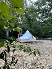 Lovely Bell Tent with Spacious Interior Great for Small Groups in Pennsylvania - glamping.directory