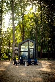 Fully-Equipped Tiny Home for Relaxing Glamping Retreat in Idaho City - Idaho City, Idaho - glamping.directory