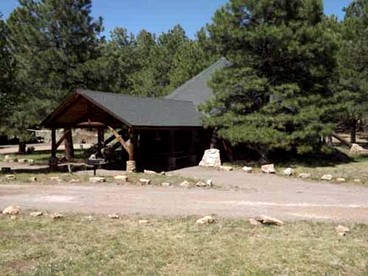 Enormous Group Cabin with Picnic Area and Outdoor Playing Spaces in Arizona - glamping.directory