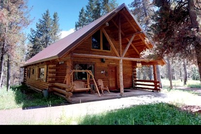 Cozy Rustic Log Cabin with Trails & Wildlife Near Yellowstone, Island Park Idaho - glamping.directory