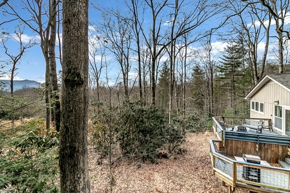 Charming Mountain Treehouse with Forest Views near Downtown Black Mountain, NC - glamping.directory