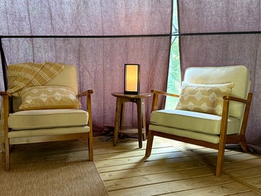 Idyllic Geodesic Dome Sanctuary near Schoharie Creek in New York - Gilboa, New York - glamping.directory