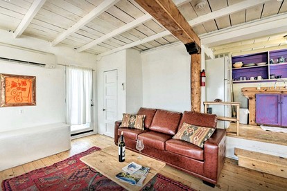 Cozy Cabin Suite with Orchard Views near Taos, New Mexico - San Cristobal, New Mexico - glamping.directory