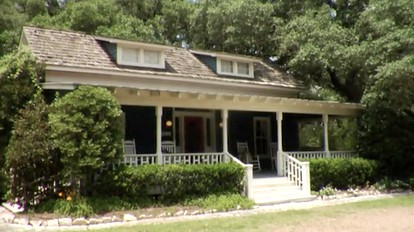 Captivating Cabin with Vintage Decor on Working Ranch and B&B near Houston, Texas - glamping.directory