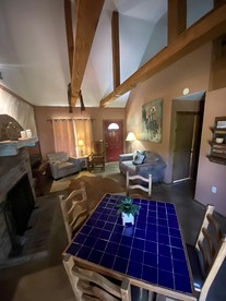 Western-Themed Cabin with Hot Tub, Fireplace & Pool Access near Meadow Retreat in Texas - Bluff Dale, Texas - glamping.directory