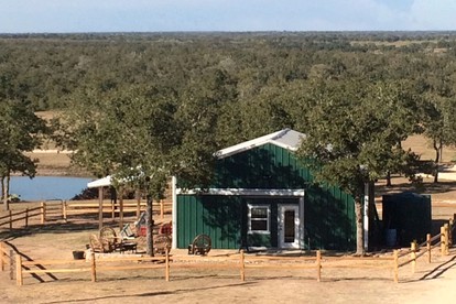 Secluded Group Cabin on Fun Ranch near Gonzales, Texas - glamping.directory