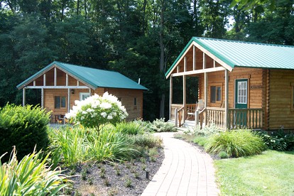 Cozy Finger Lakes Cabin Rentals with Forest Views - Penn Yan, New York - glamping.directory