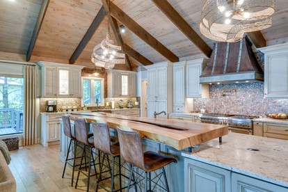 Architectural Lakefront Luxury Retreat with Private Dock near Lake Norman State Park, North Carolina - Sherrills Ford, North Carolina - glamping.directory