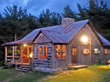 Rustic Log Cabin with Spectacular Mountain Vistas in Piedmont Region, Virginia - glamping.directory