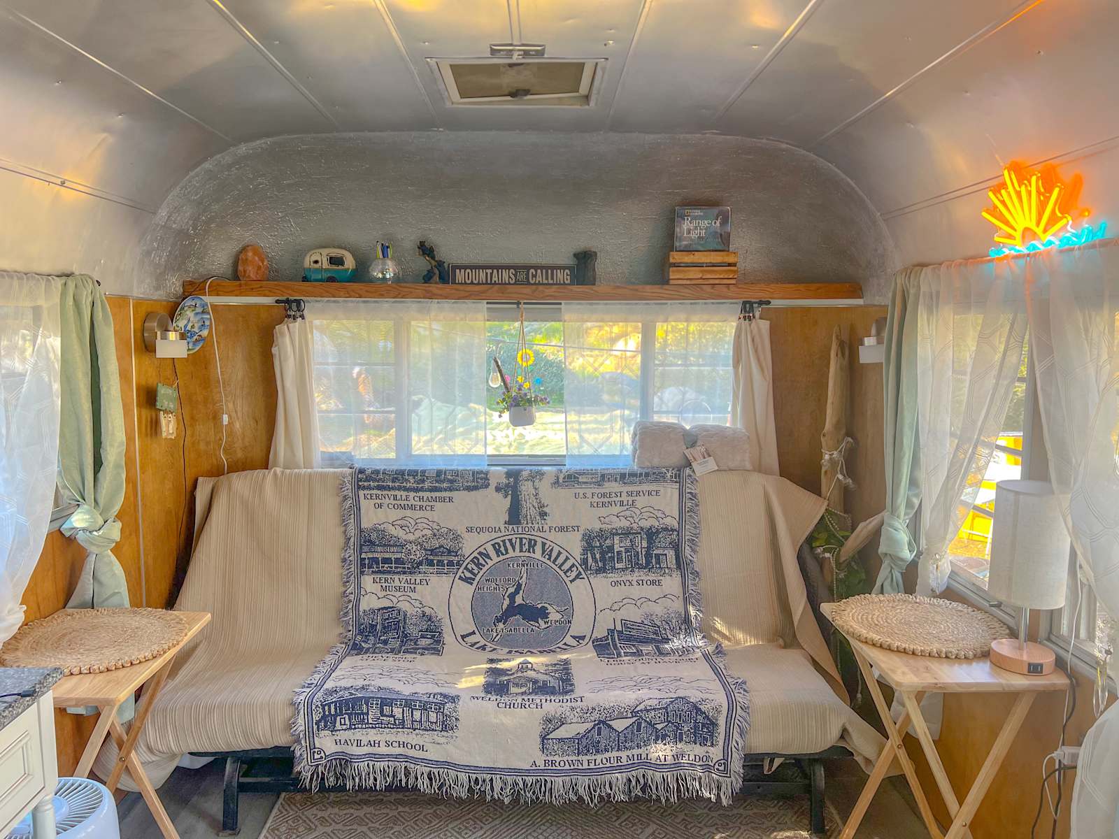 The 1963 Silver Streak – Retro Glam - Wofford Heights, California - glamping.directory