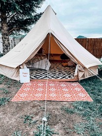 Cozy Bell Tent Glamping in Swan Valley, Idaho near Jackson Hole - glamping.directory