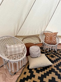 Cozy Bell Tent Glamping in Swan Valley, Idaho near Jackson Hole - Irwin, Idaho - glamping.directory