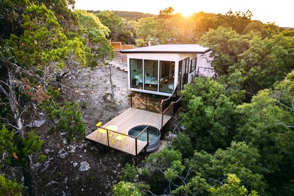 Luxury Villa near Marble Falls for Weekend Getaways in Texas for Couples - glamping.directory
