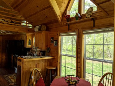 Rustic Cabin Rental near Asheville Perfect for a Weekend Getaway on Tuckasegee River - Tuckasegee, North Carolina - glamping.directory