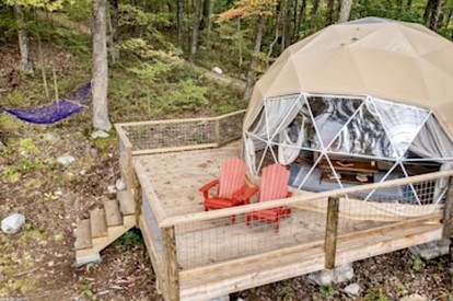 Beautiful Dome Rental, Superb for a City Escape - Wallkill, New York - glamping.directory