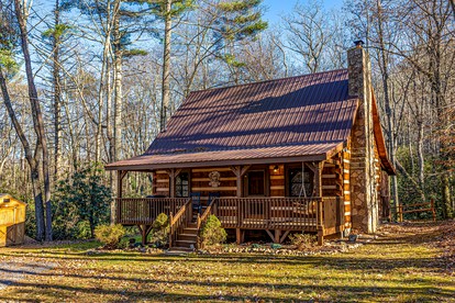 Rustic-Chic Tennessee Glamping Hideaway with Hot Tub in Cosby - Cosby, Tennessee - glamping.directory