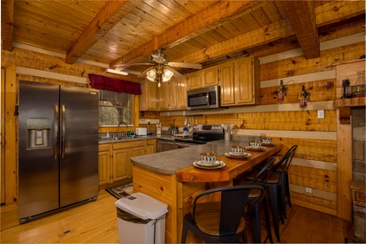 Rustic-Chic Tennessee Glamping Hideaway with Hot Tub in Cosby - Cosby, Tennessee - glamping.directory