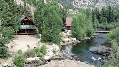 Romantic Cabin Rental with a Beautiful Log Interior near Cathedral, Colorado - Lake City, Colorado - glamping.directory