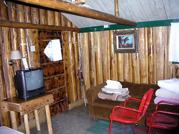 Romantic Cabin Rental with a Beautiful Log Interior near Cathedral, Colorado - Lake City, Colorado - glamping.directory