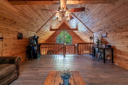 Picturesque Log Cabin with Private Hot Tub and Arcade Games on Douglas Lake near Sevierville, Tennessee - Sevierville, Tennessee - glamping.directory
