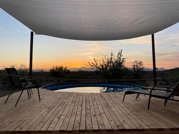 Scenic Desert Ranch Casita with Private Terraces near Saguaro National Park – Marana, Arizona - Marana, Arizona - glamping.directory
