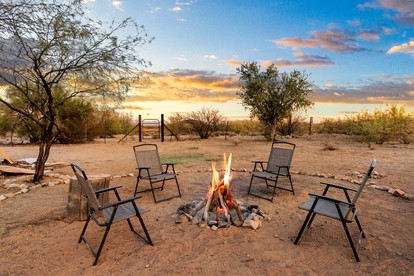 Scenic Desert Ranch Casita with Private Terraces near Saguaro National Park – Marana, Arizona - Marana, Arizona - glamping.directory