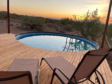 Scenic Desert Ranch Casita with Private Terraces near Saguaro National Park – Marana, Arizona - Marana, Arizona - glamping.directory