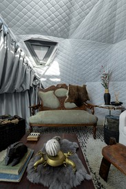 Fully-Equipped Dome Rental on Two Floors for Glamping Getaways in Nogal, New Mexico - Nogal, New Mexico - glamping.directory