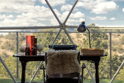 Fully-Equipped Dome Rental on Two Floors for Glamping Getaways in Nogal, New Mexico - Nogal, New Mexico - glamping.directory