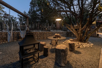 Fully-Equipped Dome Rental on Two Floors for Glamping Getaways in Nogal, New Mexico - Nogal, New Mexico - glamping.directory