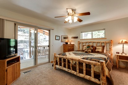 Incredible Secluded Wooden Cabin Nestled Amidst Trees in Big Bear Lake, California - Big Bear Lake, California - glamping.directory