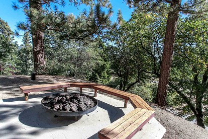 Incredible Secluded Wooden Cabin Nestled Amidst Trees in Big Bear Lake, California - Big Bear Lake, California - glamping.directory