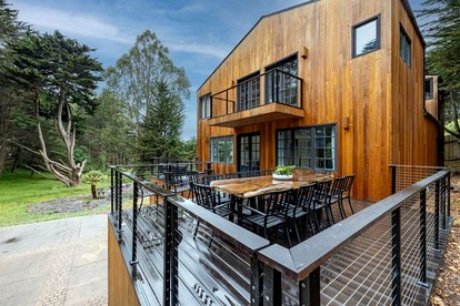 Incredible Secluded Forest Retreat with Basketball Court near Golden Gate National Park, California - Moss Beach, California - glamping.directory