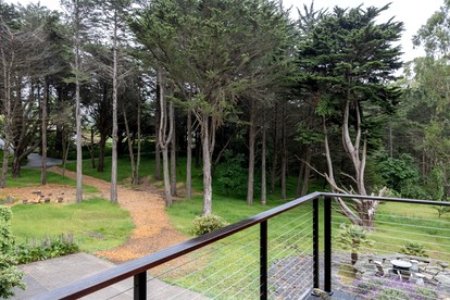 Incredible Secluded Forest Retreat with Basketball Court near Golden Gate National Park, California - Moss Beach, California - glamping.directory
