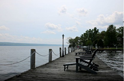 Fantastic Yurt Accommodation for a Glamping Getaway on Seneca Lake in New York - Himrod, New York - glamping.directory