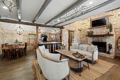 Whimsical Historic Homestead with Arcade & Ridge Views near Downtown Fredericksburg, Texas - glamping.directory
