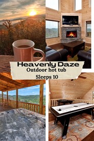 Breathtaking Cabin with Hot-tub, Fireplace and Games in Sevierville, Tennessee - Sevierville, Tennessee - glamping.directory