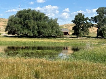 Charming Cabin with Pond and Mountain Views near Downtown Ennis, Montana - Ennis, Montana - glamping.directory