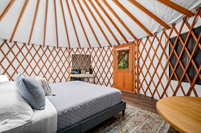 Lavish Texas Yurt in Historic Gruene, Perfect for a Romantic Escape - New Braunfels, Texas - glamping.directory