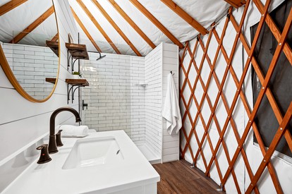 Lavish Texas Yurt in Historic Gruene, Perfect for a Romantic Escape - New Braunfels, Texas - glamping.directory