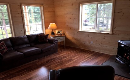 Fishing Cabin Rental on the Waterfront of Kenai River in Sterling, Alaska - Sterling, Alaska - glamping.directory