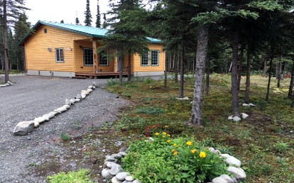 Fishing Cabin Rental on the Waterfront of Kenai River in Sterling, Alaska - glamping.directory