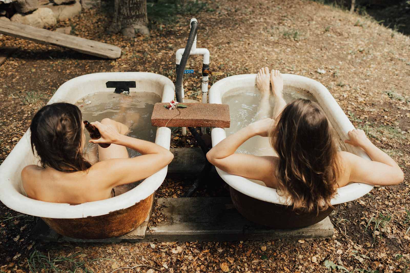 Creekside Camping and Mineral Baths - Cambria, California - glamping.directory