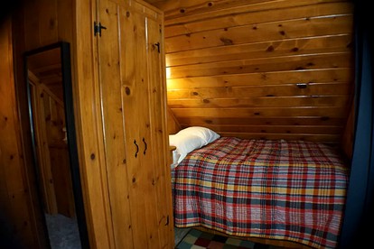 Two-Bedroom Camping Cabin and Private Gazebo in Idyllwild-Pine Cove, California - Idyllwild, California - glamping.directory