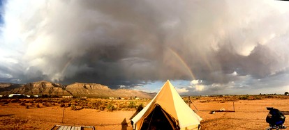 Scenic Off-Grid Glamping Camp with Private Chef & Starry Night Dining near Lincoln National Forest, Alamogordo, New Mexico - Alamogordo, New Mexico - glamping.directory