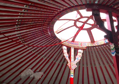 Authentic Mongolian Yurt for a Serene Healing Retreat in Saratoga Springs, New York - Saratoga Springs, New York - glamping.directory