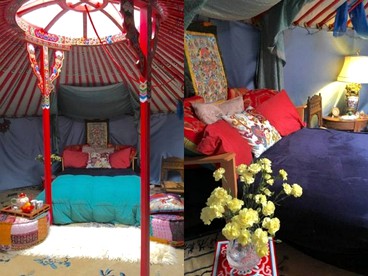 Authentic Mongolian Yurt for a Serene Healing Retreat in Saratoga Springs, New York - Saratoga Springs, New York - glamping.directory